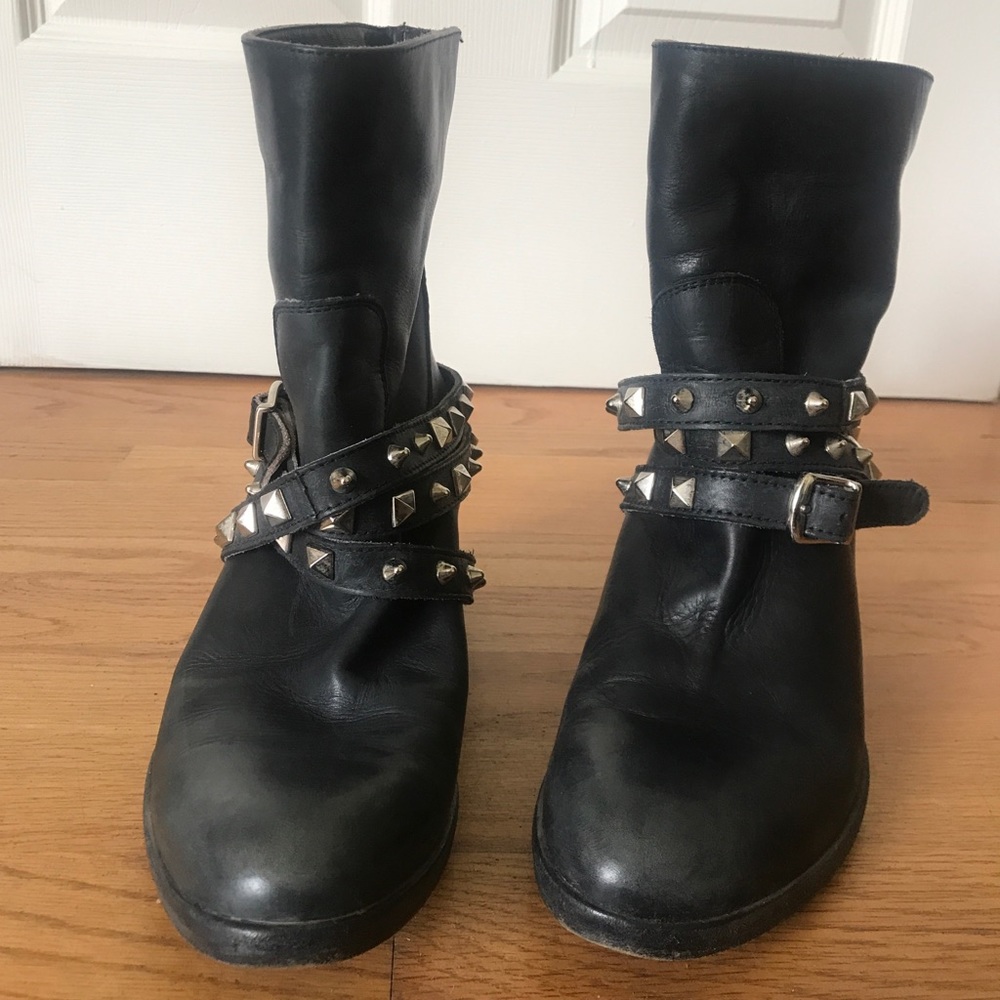Via Roma15 Leather Boots - Picture 4 of 5